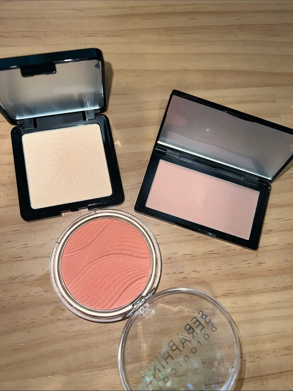Setting powder, blush, & bronzer bundle